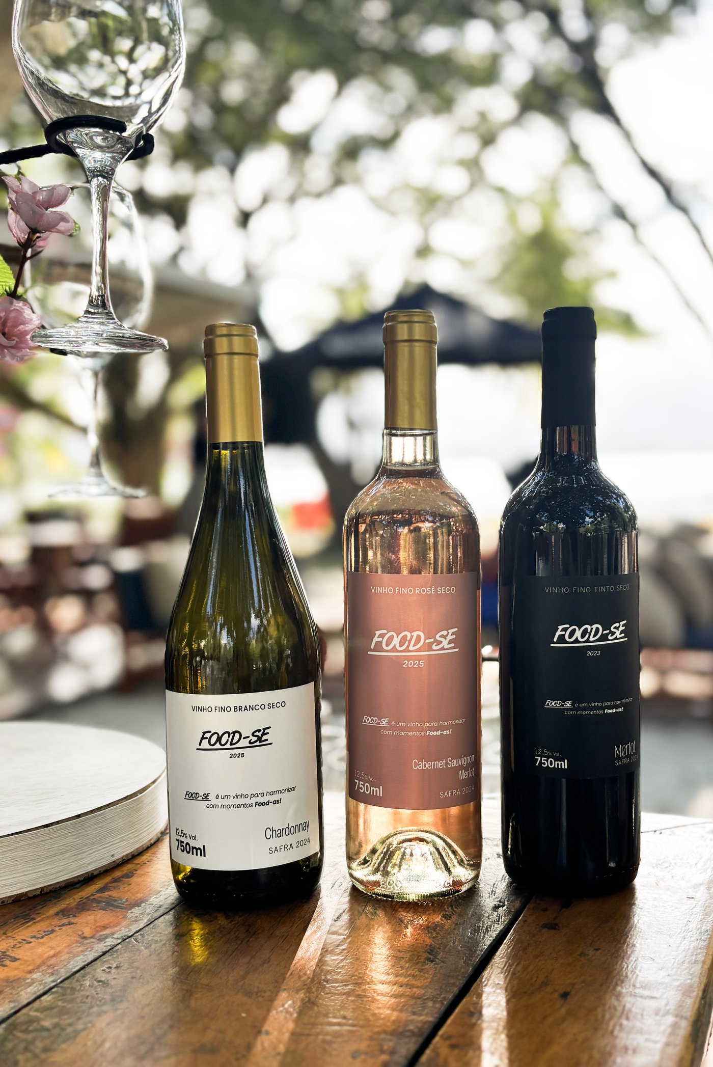 Vinho Food-se nas versões Branco, Rosé e Tinto